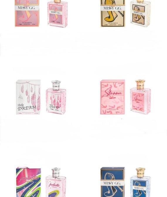 Assorted Women Perfumes – 10 x 100ml